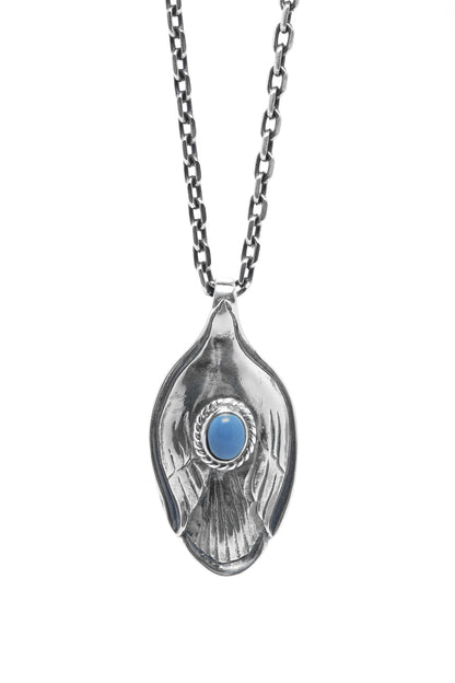 925 Silver Pendant Takahashi Goro Feather