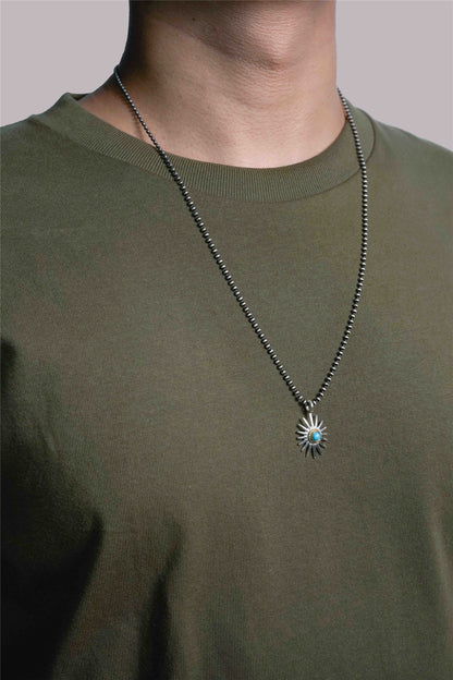 925 Sterling Silver Takahashi Goro Sunflower Pendant