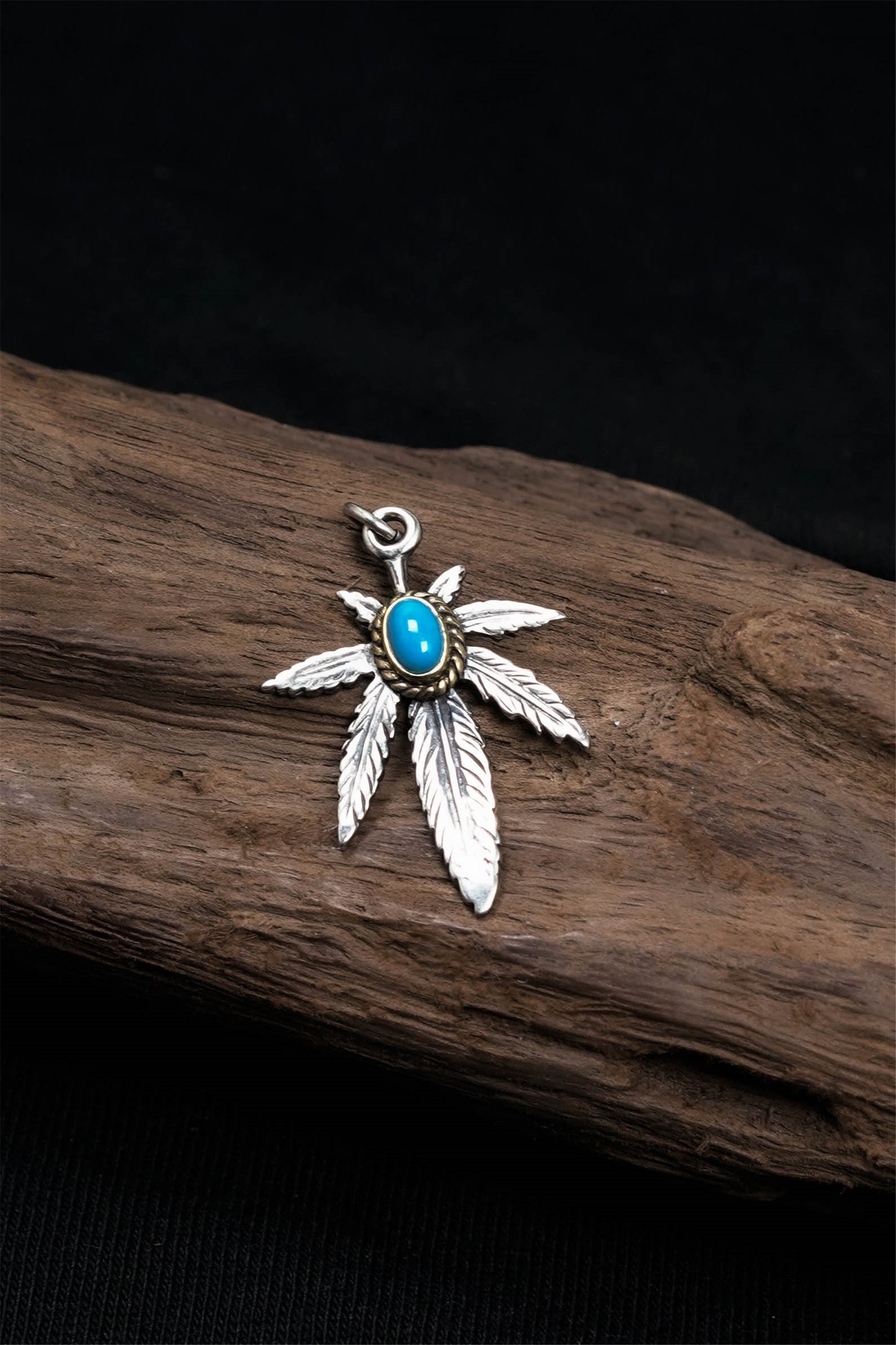 Maple Leaf Pendant 925 Sterling Silver