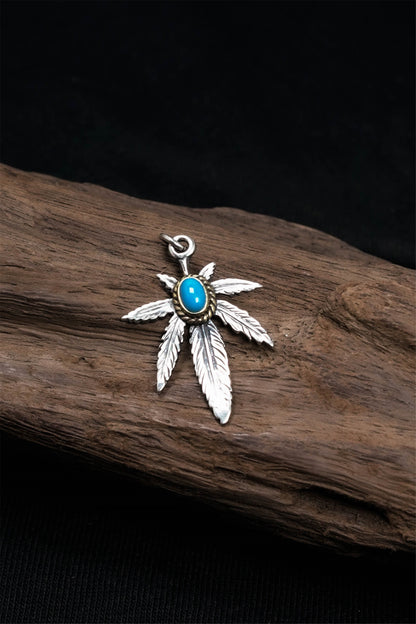 Maple Leaf Pendant 925 Sterling Silver