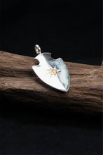 Load image into Gallery viewer, Arrowhead with Sun Pendant
