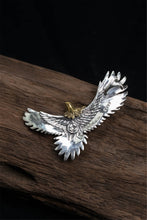 Load image into Gallery viewer, 925 Silver and Brass Eagle Pendant
