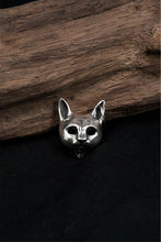 Load image into Gallery viewer, 925 Sterling Silver Cat Head Pendant
