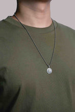 Load image into Gallery viewer, Retro 925 Sterling Silver Coin Pendant
