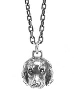 Load image into Gallery viewer, Retro 925 Sterling Silver Dog Head Pendant
