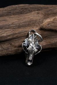 Animal Skull Fashion 925 Sterling Silver Pendant
