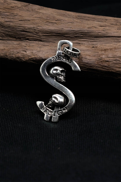 Retro Silver Dollar Pendant