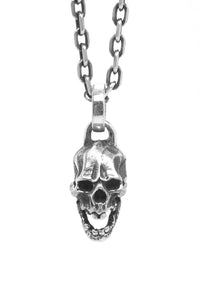 Skull Pendant Retro Sterling Silver