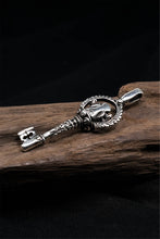 Load image into Gallery viewer, Vintage Key 925 Sterling Silver Pendant

