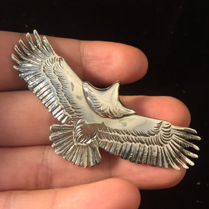 Takahashi Goro 925 Silver Eagle Pendant