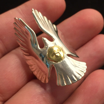 Takahashi Goro Antique Eagle Rings