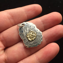 Load image into Gallery viewer, Japan Takahashi Goro Clover Spoon 925 Silver Pendant
