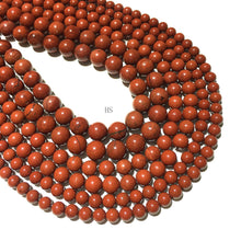 Load image into Gallery viewer, Natural Red Jasper Round Beads Healing Energy Gemstone Loose Bead  for DIY Jewelry MakingAAA Quality 4mm 6mm 8mm 10mm 12mm
