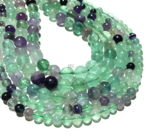 Natural Green Fluorite Round Beads Healing Gemstone Loose Bead  for DIY Jewelry Making AAA Quality 6mm 8mm 10mm 12mm