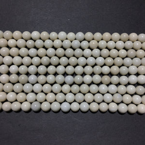 Natural Ivory Jade Beads Healing Energy Gemstone Spacer Loose Bead  for DIY Jewelry Making AAAAA Quality 12mm