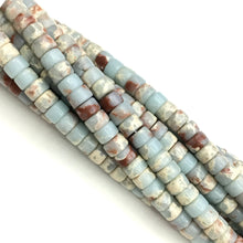 Load image into Gallery viewer, Natural Sediment Jasper HeiShi Shape Beads Healing Energy Gemstone Loose Beads for DIY Jewelry Making Design  AAA Quality 2X4MM
