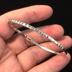 Retro 925 Sterling Silver Bracelet
